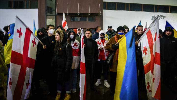 Укронацизм добрался до Грузии. Фотографии облетели Сеть