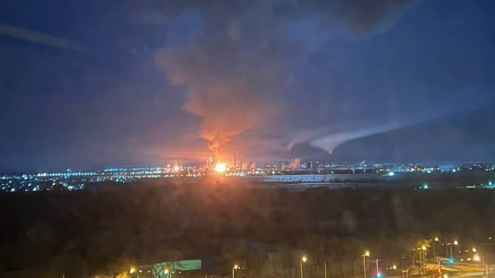 Пожар на Куйбышевском НПЗ локализован