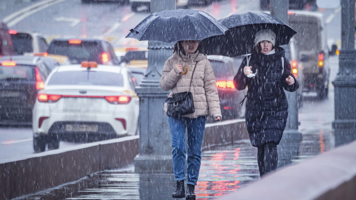 Жёлтый уровень погодной опасности действует в Москве и Подмосковье