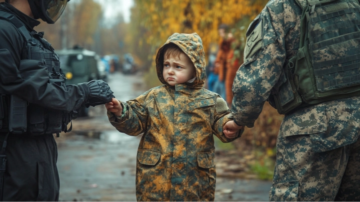 Не только гуманитарный груз: Ветеран СВО поехал с внуком в зону СВО ради встречи с сыном
