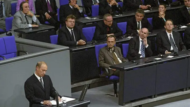 В Германии вспомнили выступление Путина о «единой Европе»: немцы аплодировали стоя, но выбрали НАТО