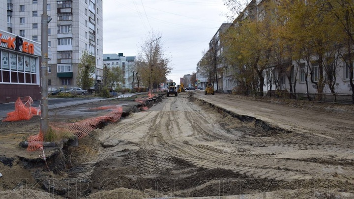 Когда закончатся ремонтные работы на ул. Максима Горького в Кургане