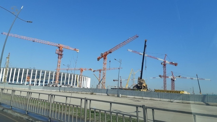 Рабочий погиб во время строительства ледовой арены в Нижнем Новгороде