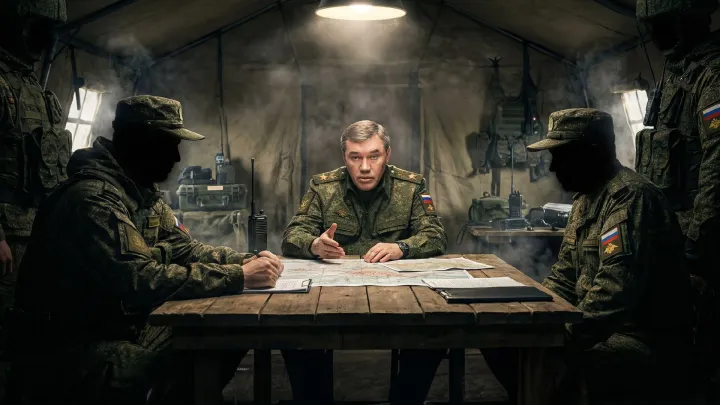 Герасимов: русские войска продолжили наступление в направлении Славянска