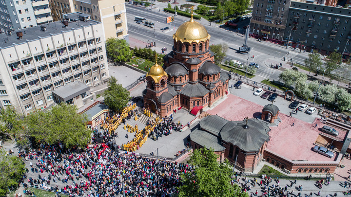 В центре Новосибирска пройдёт Крестный ход в честь Дня славянской письменности