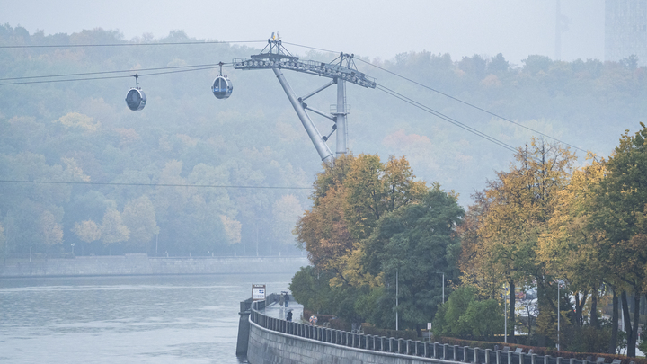 Московская канатная дорога переходит на осенне-зимний режим работы