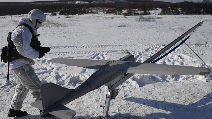 Русский беспилотник Орлан снял миг позора украинской артиллерии