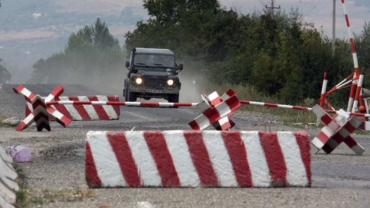 Границы - на замок: Южная Осетия на время закрылась от Грузии