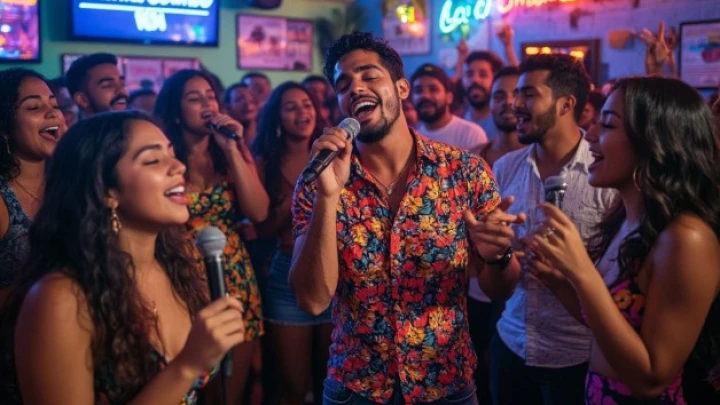 Жительнице Доминиканы грозит тюрьма за исполнение гимна в вольном стиле в караоке