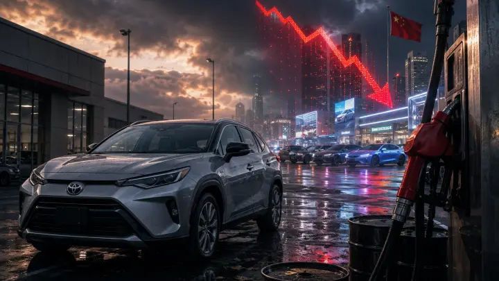Китай и дорогой бензин добили Toyota: мировой спрос рухнул на 5,3% за месяц