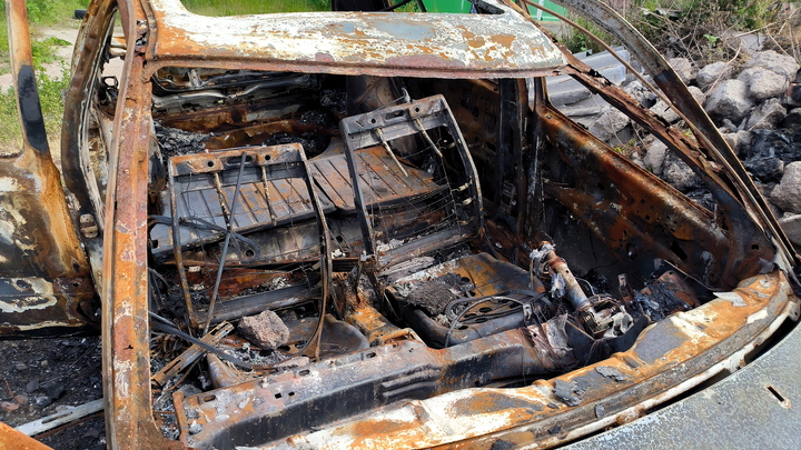 Во взорванном под Одессой автомобиле находился член Правого сектора* Кручинин