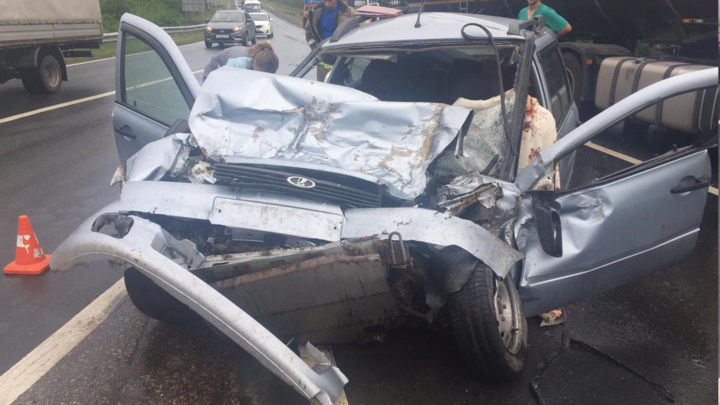 Под Самарой произошло очередной смертельное ДТП с двумя погибшими