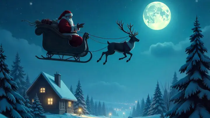 Военные США назвали 5 городов России, над которыми пролетел Санта-Клаус