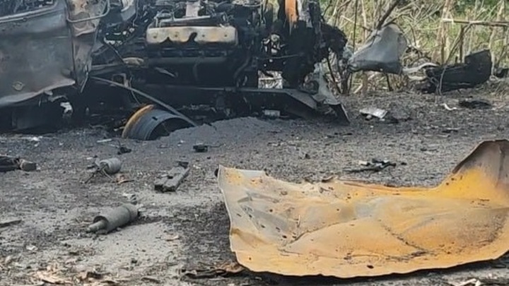 Четыре украинских дрона совершили серию атак на Белгородскую область