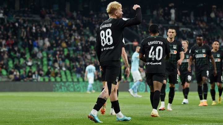 ФК Краснодар поднялся на одну сточку в таблице РПЛ, обыграв Пари Нижний Новгород