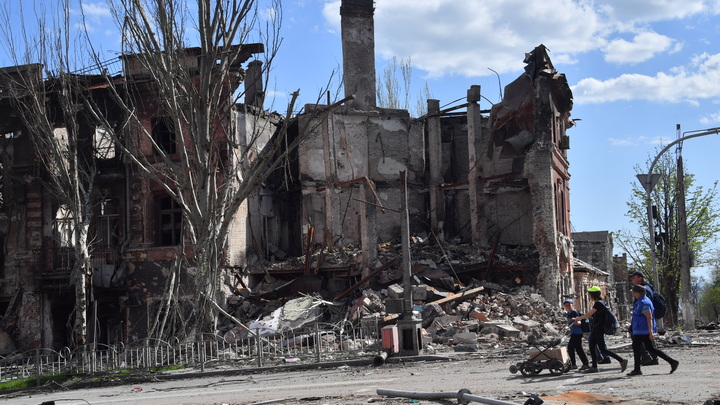 Из-за детонации снаряда в Мариуполе погиб ребёнок