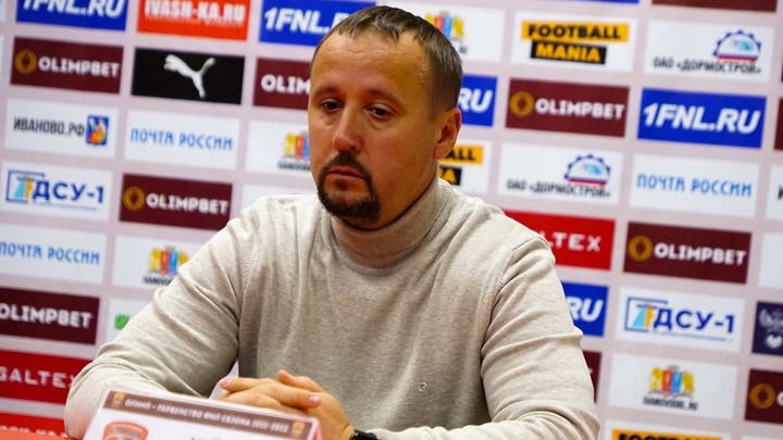 «Текстильщик» снова лихорадит: Андрей Аксёнов покинул пост главного тренера