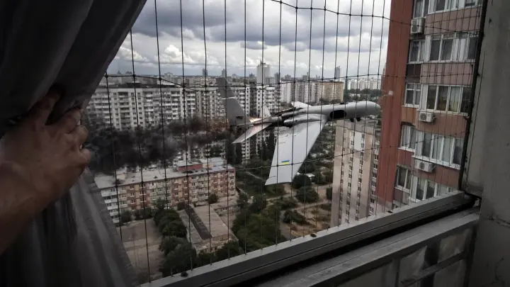 В сети появились кадры из атакованного беспилотниками ВСУ Ульяновска