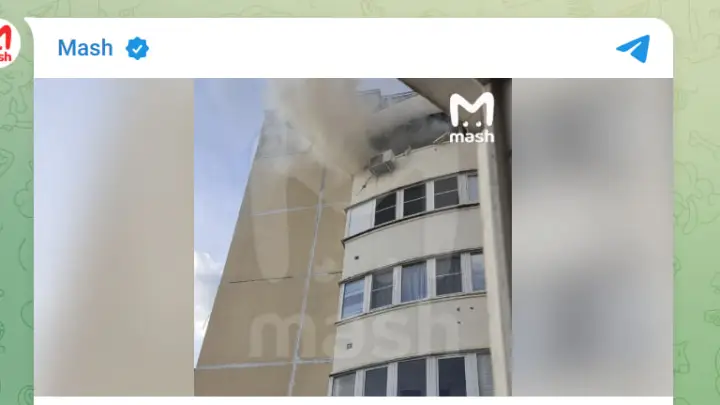 На юге Москвы прогремел взрыв в жилой многоэтажке