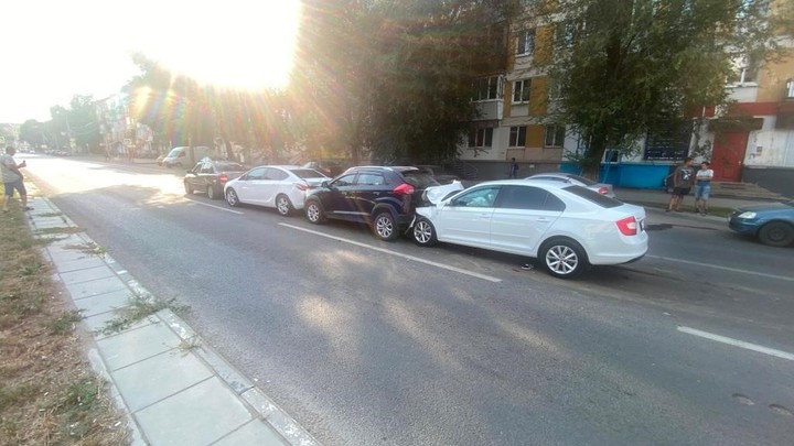 В Самаре в результате ДТП госпитализированы два человека