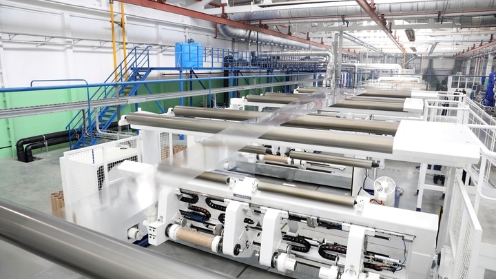 В Курганской области запустили единственный в России завод по производству полистирольной пленки