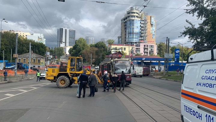 В Нижнем Новгороде трамвай сбил человека