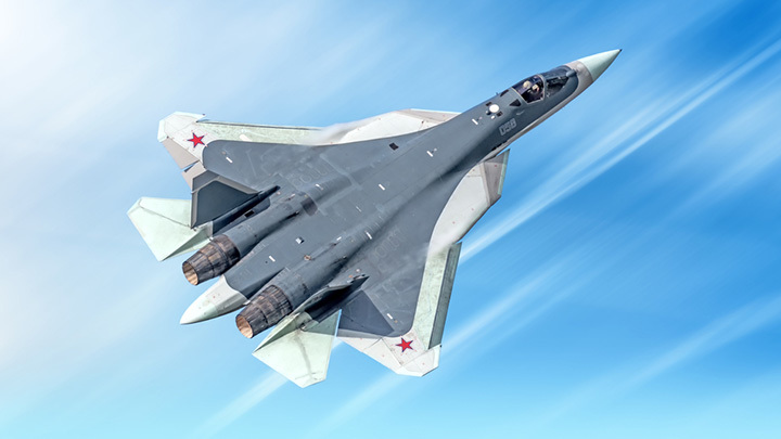 Новый король украинского неба – русский истребитель Су-57. Защиты нет
