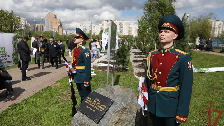 В Москве высадили аллею в память о погибших военных корреспондентах