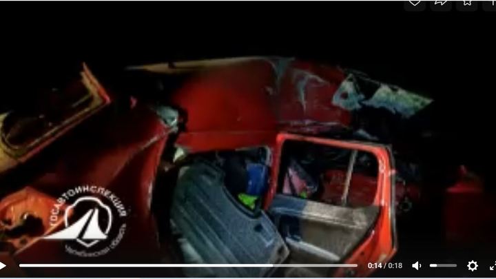 В Челябинской области снова в ДТП с фургоном на трассе погибла женщина