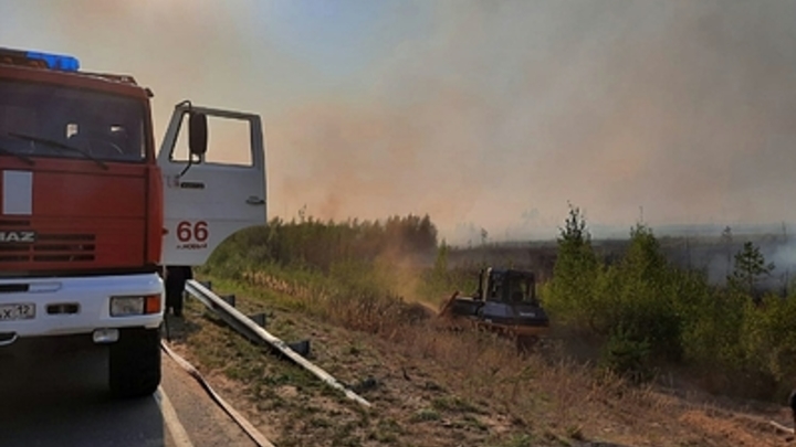 Солнечная погода без дождей может помешать локализации лесного пожара в Воротынском районе