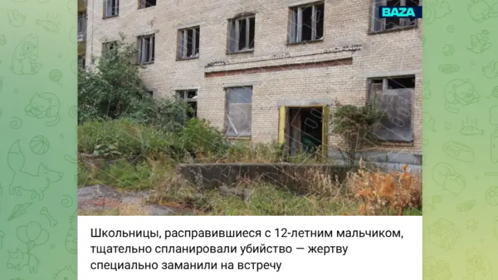 У подозреваемых в убийстве мальчика школьниц нашли «список смерти»