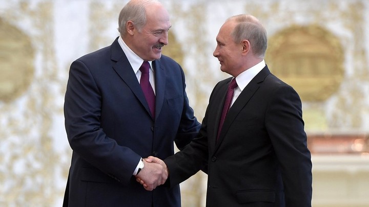 О чём говорят два президента? Путин. Лукашенко. Россия. Прямая трансляция