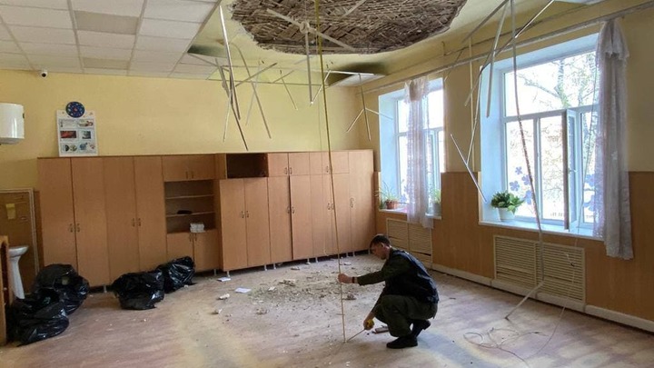 Есть вопросы к ремонтной бригаде: Следком начал проверку после обрушения потолка в школе Армавира