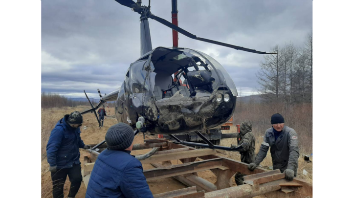 Транспортная прокуратура: в Забайкалье при взлете вертолет повредил хвост и корпус