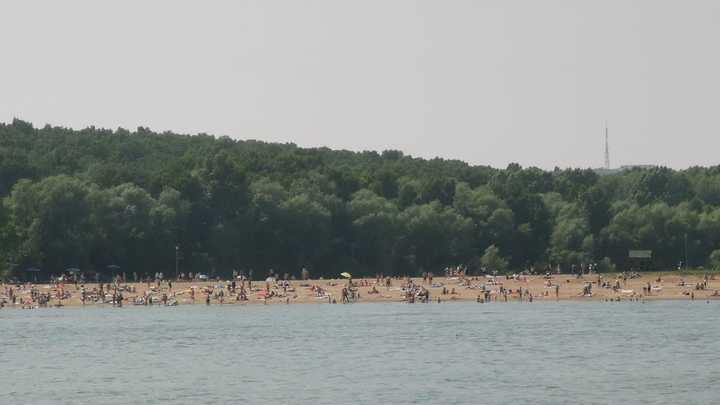 Вода в Новосибирском водохранилище прогрелась почти до 19 градусов