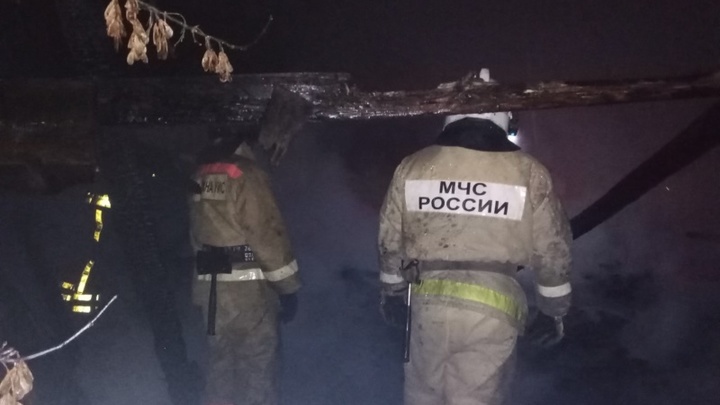 В Судогодском районе на пожаре погиб человек