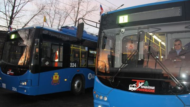 Схема движения троллейбуса № 1 в Чите изменится 19 и 20 ноября