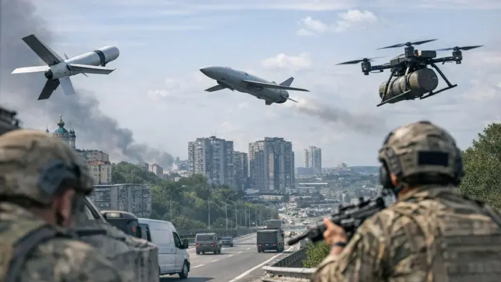 Киев пылает, и это ещё не конец: На Украине узнали, какие новые дроны начнёт применять Россия
