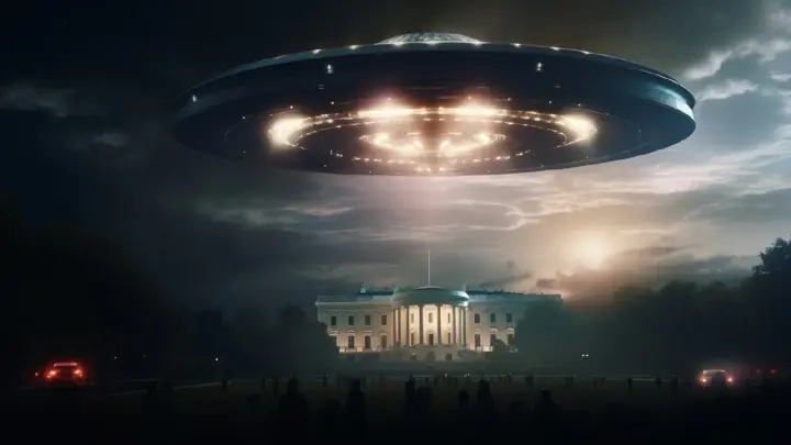 Тень над Зоной 51: В небе США заметили загадочный треугольник