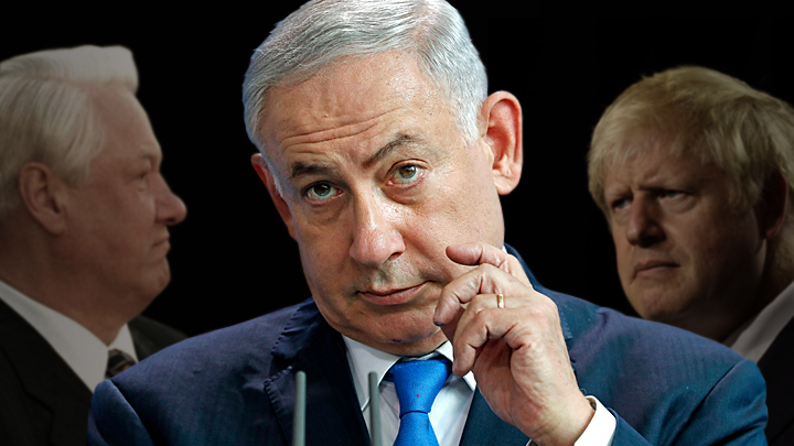 Нетаньяху неожиданно встретился в Лондоне с Борисом Ельциным