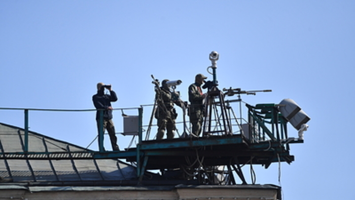 Русскому спецназу на Украине выдали снайперские винтовки