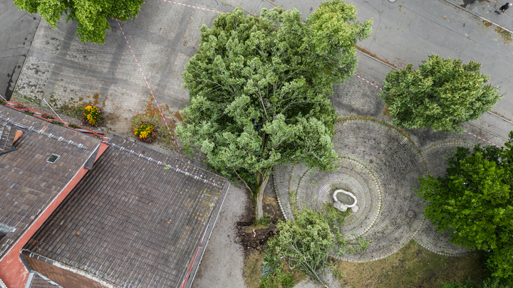 БПЛА упал на территорию детского сада в Новой Москве, детей эвакуировали