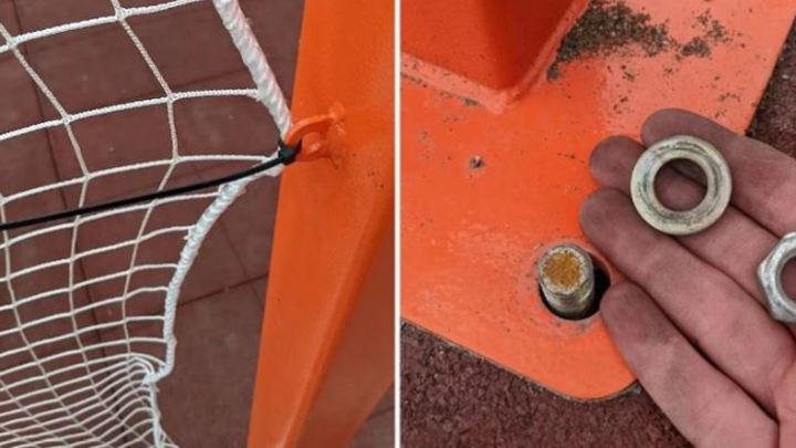 В Челябинской области на новой площадке ГТО из тренажеров вылетают гайки