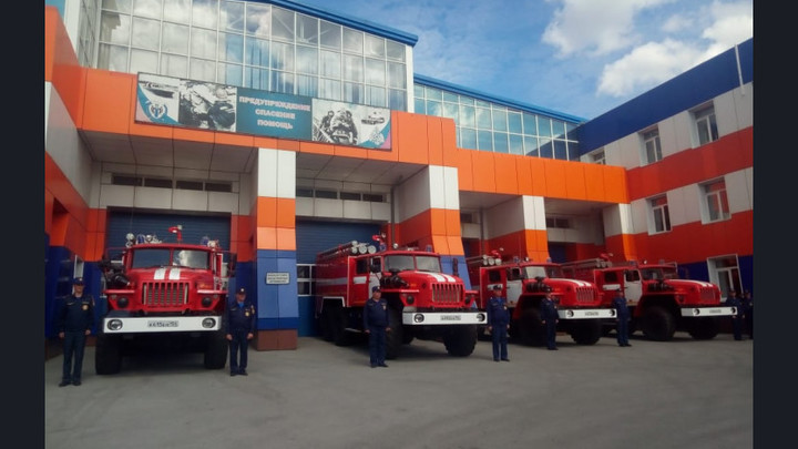Пожарные части Новосибирской области получили новую технику