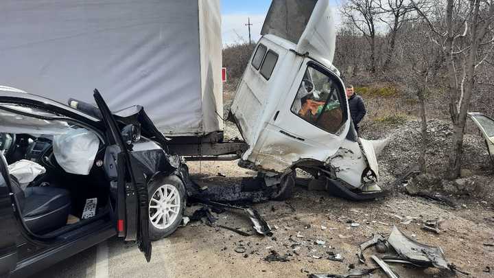 В массовой аварии под Новороссийском погиб пенсионер
