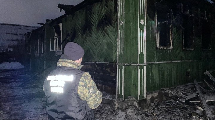 Следком возбудил уголовное дело из-за двух трупов на пожаре в Гусь-Хрустальном районе