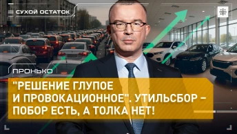 Пронько: Решение глупое и провокационное. Утильсбор – побор есть, а толка нет!