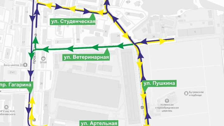 С конца лета дорожное движение изменится сразу на трёх улицах в центре Нижнего Новгорода