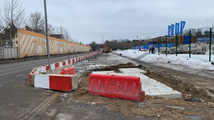 В Одинцово реконструируют почти 3 километра Мякининского шоссе