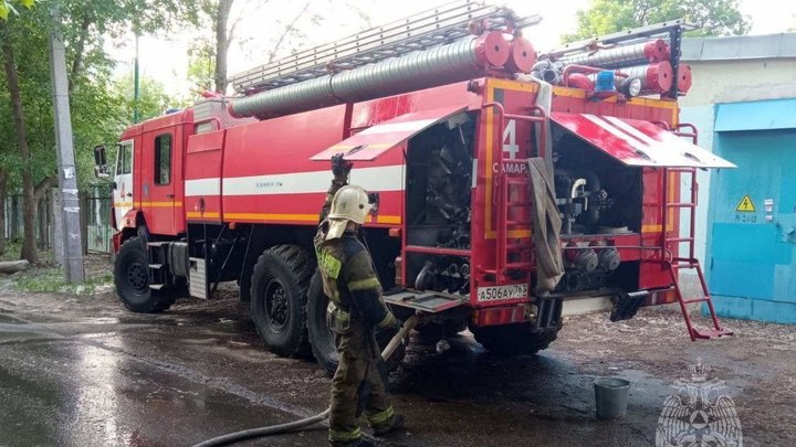 В Самаре на пожаре погиб один человек и трое госпитализированы